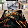 Halloween Horror Movie Poster Carpet For Playroom Bedroom Living Room Sofa Home Decorkids Game Area Rug Nonslip Floor Mat