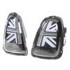 VLAND for JCW Union Jack Full LED Tail Lights Clear Lens Replacement for Cooper R56 R57 2007?2013