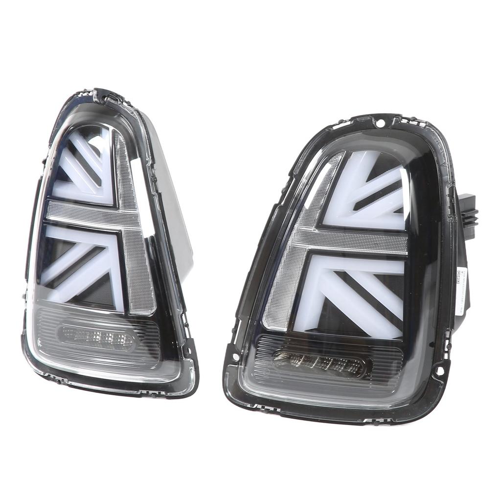 VLAND for JCW Union Jack Full LED Tail Lights Clear Lens Replacement for Cooper R56 R57 2007?2013