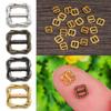 Ultra-small 4 Colors Tri-glide Buckle Diy Dolls Buckles Pattern Belt Buttons Doll Bags Accessories