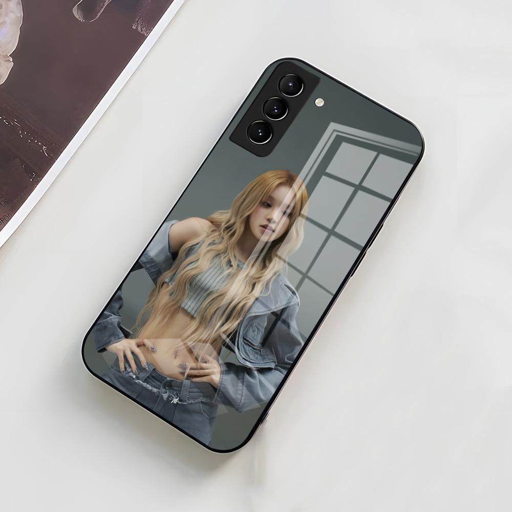 S-Singer Yuqi Phone Case For Samsung A56 A36 A26 A16 A15 A25 A35 A55 A14 A34 A24 A54 Glass Case