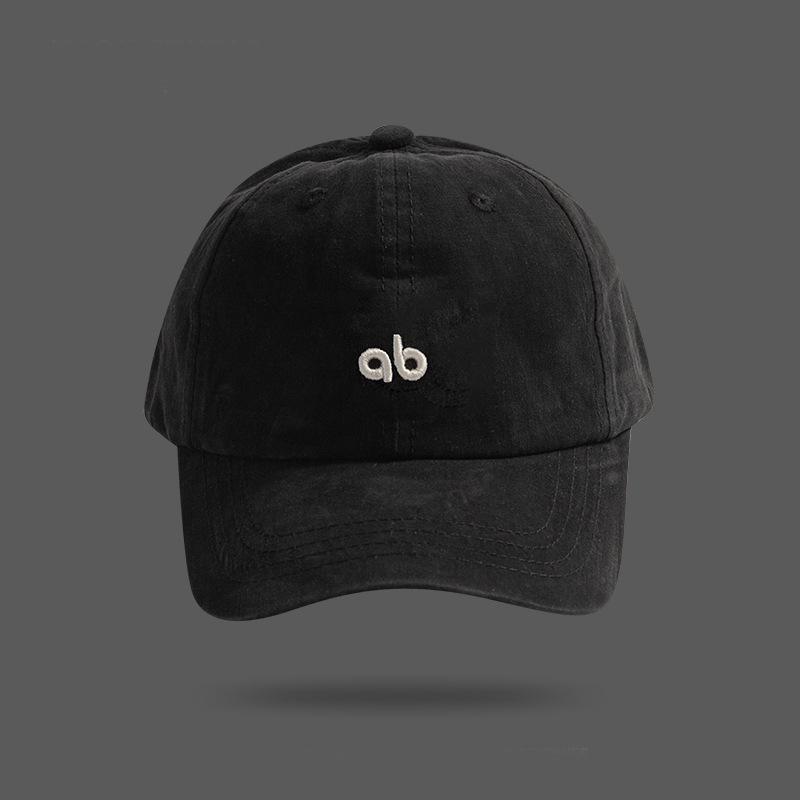 Letter Embroidered Baseball Hat for Women Showing Their Faces  Wide Brim Sun Protection for Boys  Baseball Caps  Couples