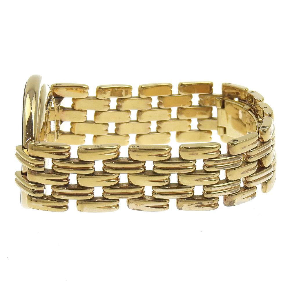 Dior Bakira Watches 47 154-2 blackDial Plated Gold Quartz Analog display mens Used