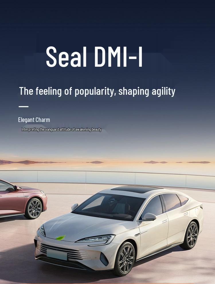 BYD Seal DMI-I Car Seat Cushion Cover - New Style One-Piece Half-Pack Saddle Design