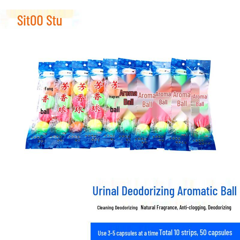 Aromatic Toilet Urinal Deodorizer Balls