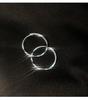 Korean Style S925 Sterling Silver Minimalist Twisted Wave Band Ring for Women - Simple, Elegant, Stacking Ring, New Trend