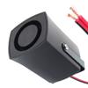 Black 105dB Car Reversing Horn DC 12V - 24V Back Up Reversing Sound Siren Alarm Horn Speaker for Motorcycle Auto