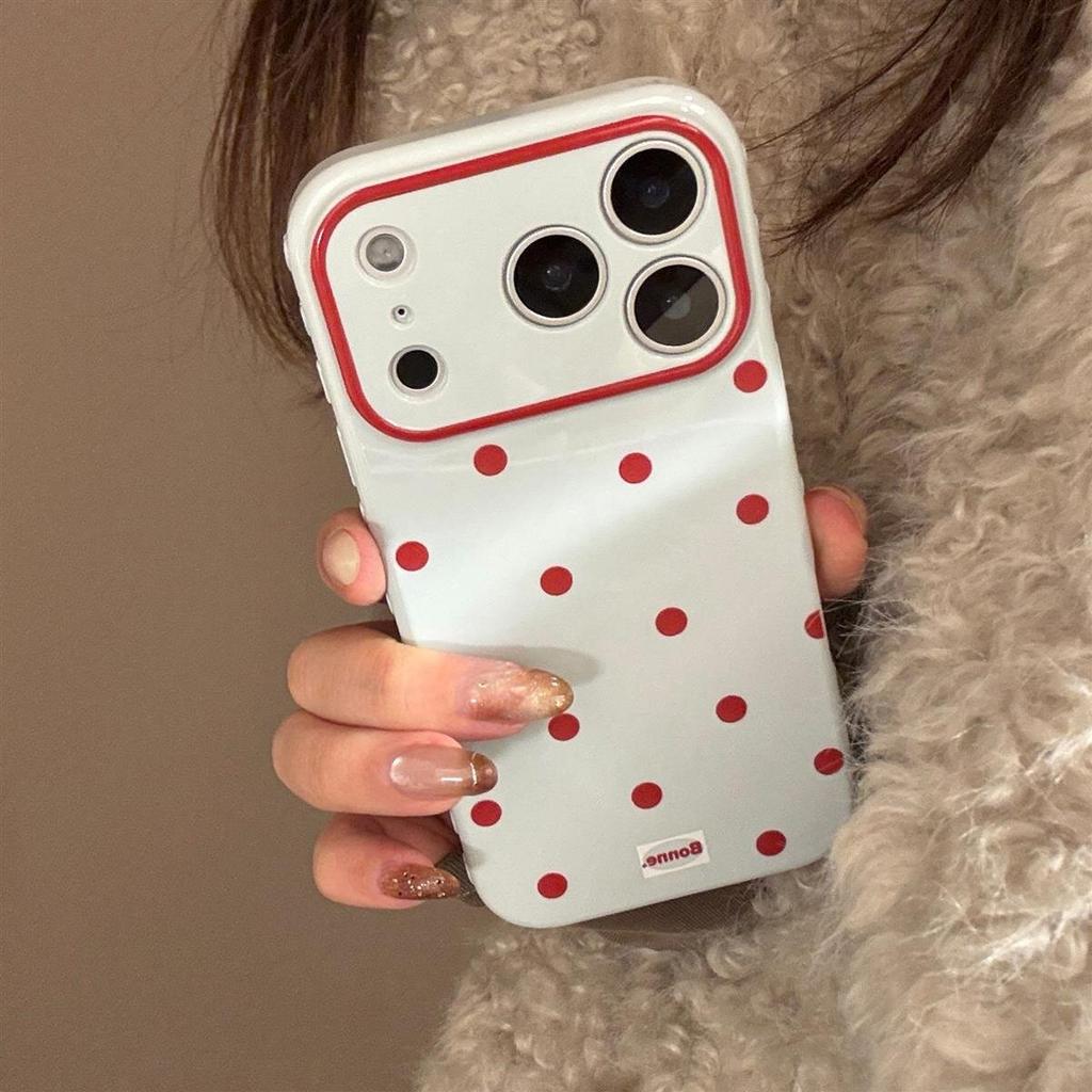 Ins Color Collision Wave Point Simple iPhone 16 Apple 17 Pro Max Phone Case 1