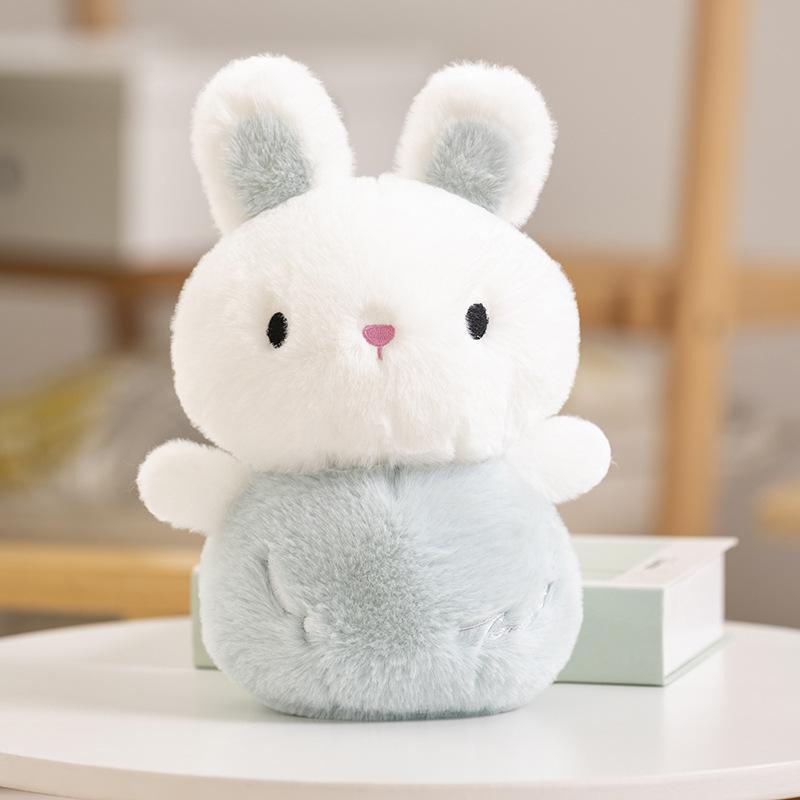 

Маленькая плюшевая игрушка «Девочка, спящая на кровати и обнимающая подушку» Кукла-кролик Тряпичная кукла Белая кукла-кролик Подарок 30Cm