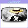 Casual One Piece Wano Edition Zoro Luffy Student Pencil Holder For All