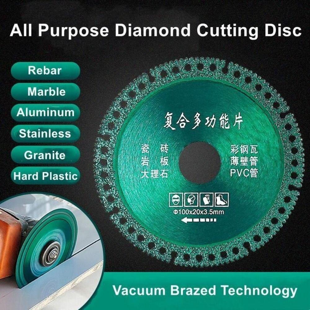 New Multifunctional Diamond Saw Blade High Hardness 100mm Cut Off Wheels Cutting Disc Cement