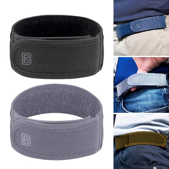 Lazy Belt Fastener Tape Buckleless Design Adjustable Comfortable Elastic Waistband Versatile Accessory