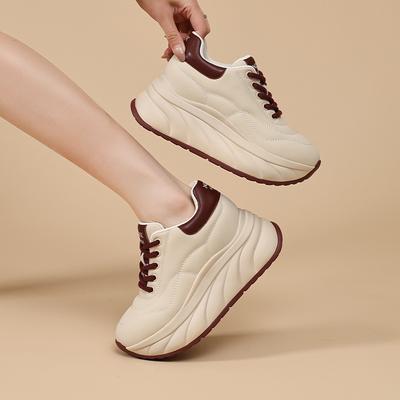Dad Shoes Damen Frühling Neu Vielseitig Füße Klein Mode Sneaker Lässig