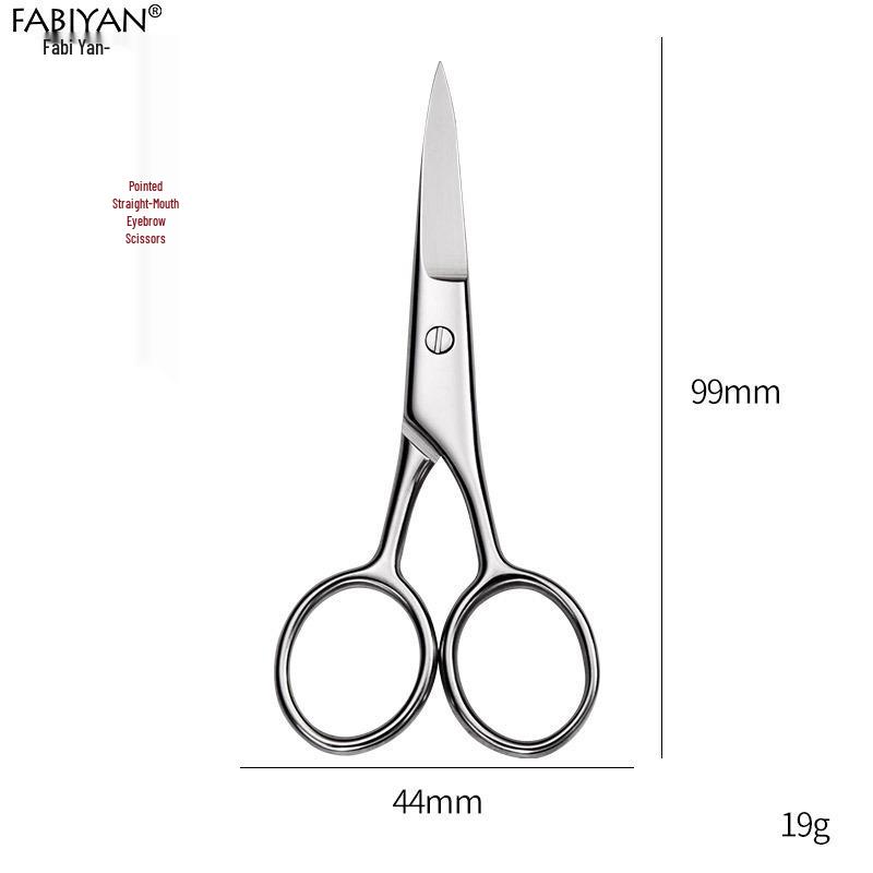 Stainless Steel Precision Cuticle and Eyebrow Trimming Scissors