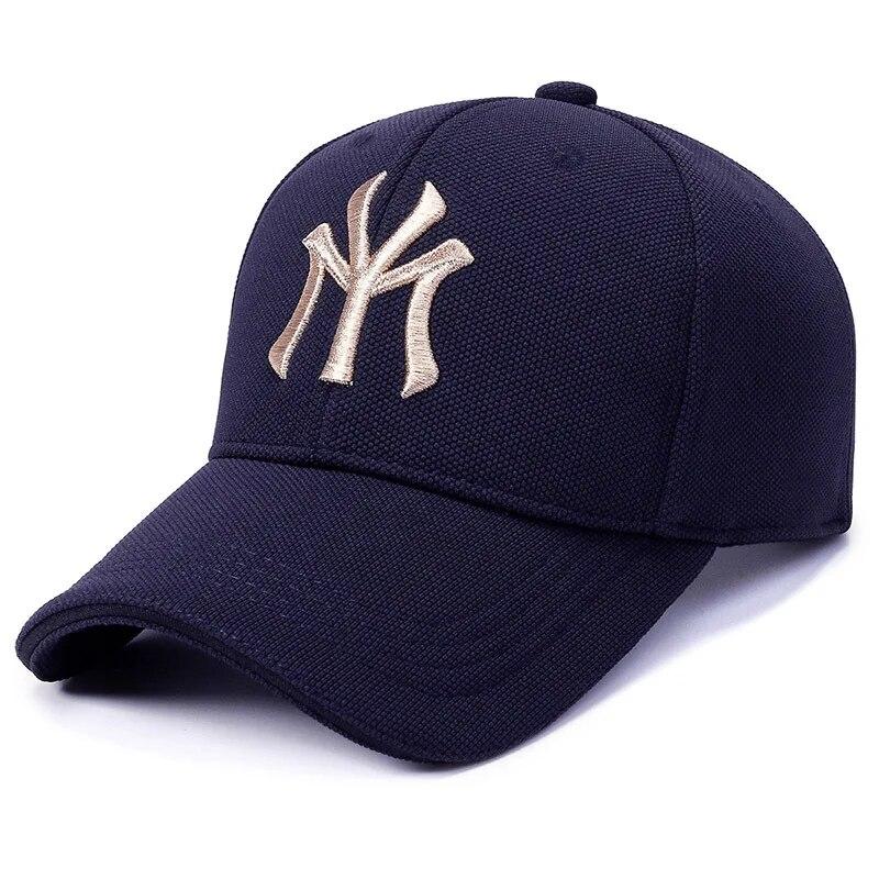 Spring And Autumn Embroidered Letter Hat Korean Version Versatile Fashion Hard-Top Three-Dimensional Baseball Cap Outdoor Sunhat