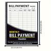 Monthly Financial Planner Notebook Bill Tracker with Checklists Budget And Payment Record Book for Personal Finance Management
