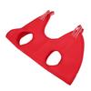 Dog Grooming Hammock Set Breathable Safe Restraint Bag Pet Grooming Sling with Nail Clipper Comb for Puppy Cat Red 10