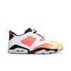 Air 6 Retro Low SE 'Dongdan' (Unisex) White / Black / Tour Yellow / Total Orange Vintage Basketball Shoes DC1048 110