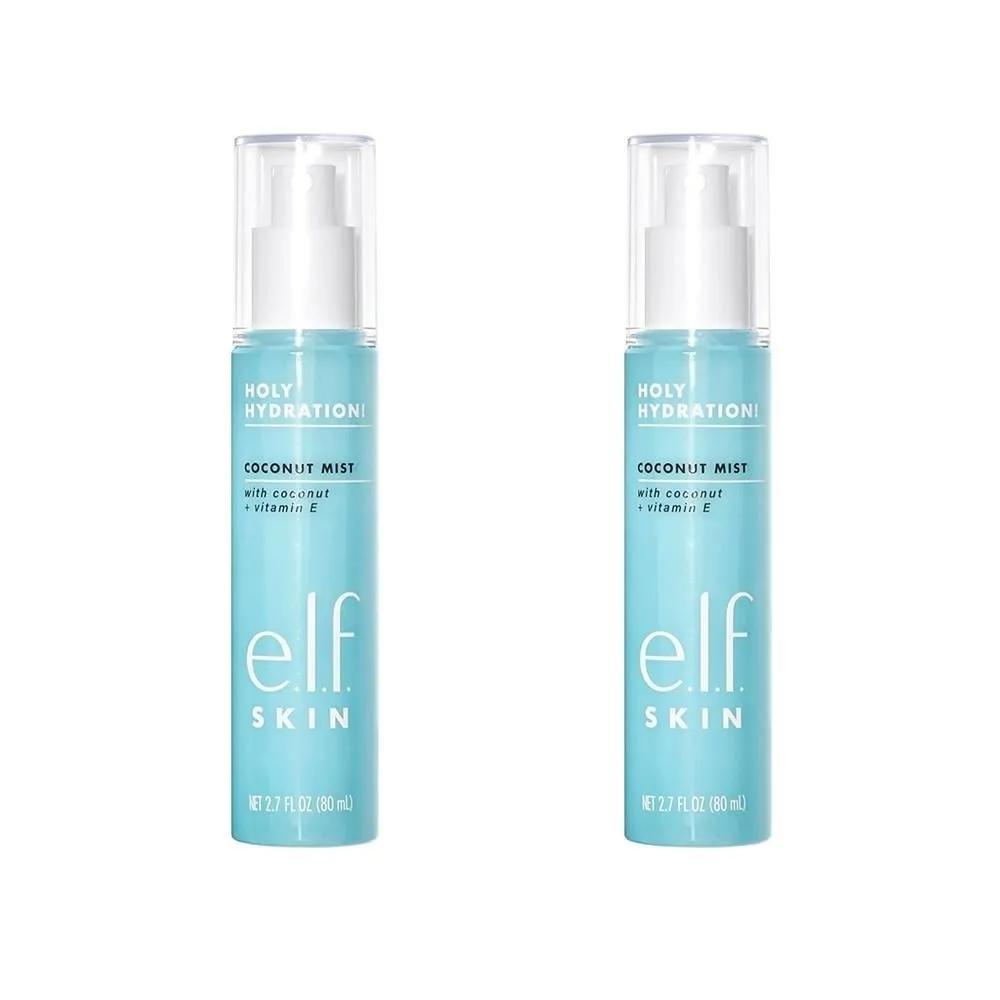 

e.l.f. Coconut Mist 80ml 2 Packs e.l.f. SKIN Holy Hydration Hydrating Coconut Mist, Refreshes, Soothes