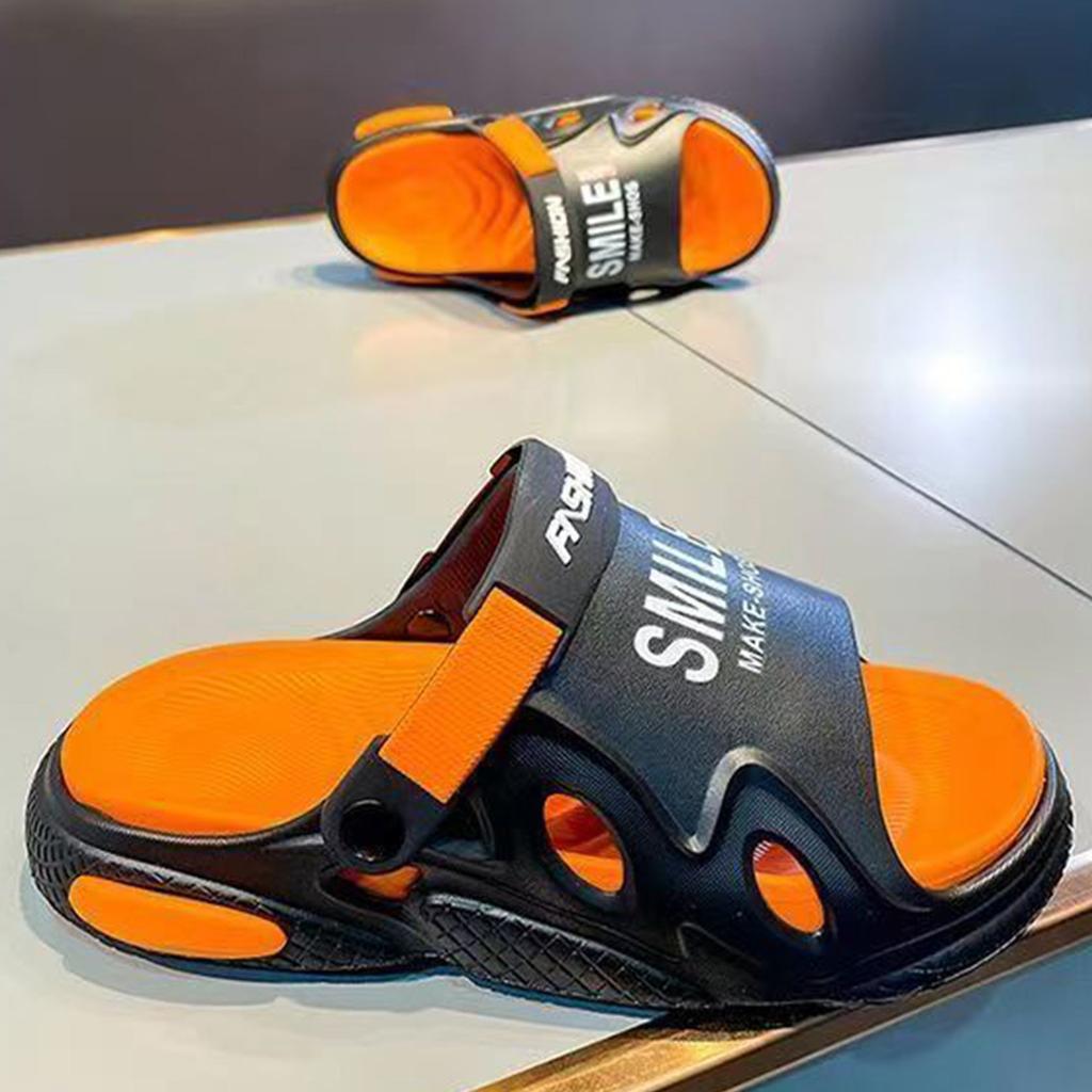 Men's Flip Flops For Outdoor Wear With Thick Soles And A Feeling Of Stepping Poop While Driving In Summer. Men's Cool Slippers