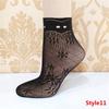 Elegant Women Lovely Girls Summer Fashion Sexy Lady Soft Black Lace Ruffle Fishnet Mesh Short Ankle Socks Ultrathin