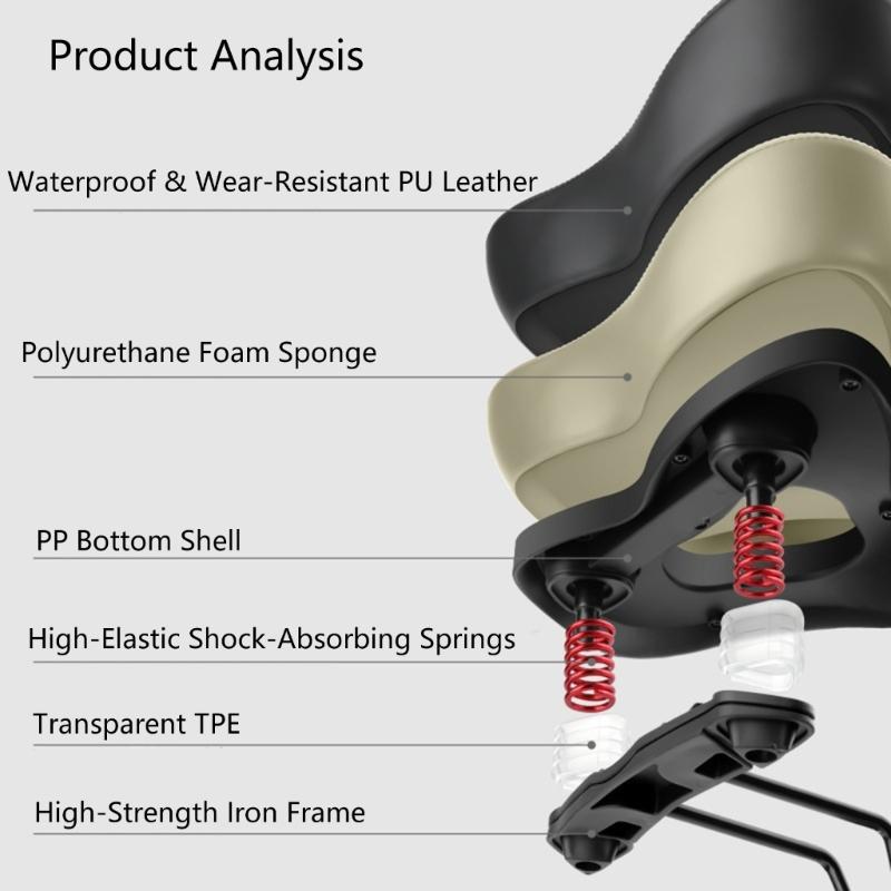 Bicycles Saddles Shockproofs Hollow Breathable Bicycles Saddles Cycling Cushions Thicken Comfortable Road Bike Seat Pad