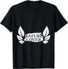 Nature Lover Graphic TShirt Leaves Design Casual Cotton Round Neck Short Sleeve Tee