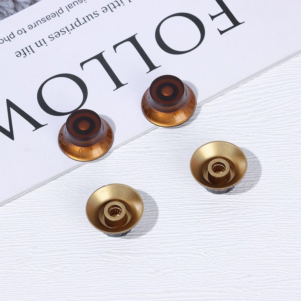 Accessories Bass Tuning Switch Electric Guitar Speed Control Tone Volume Knobs Hat Shape Knob