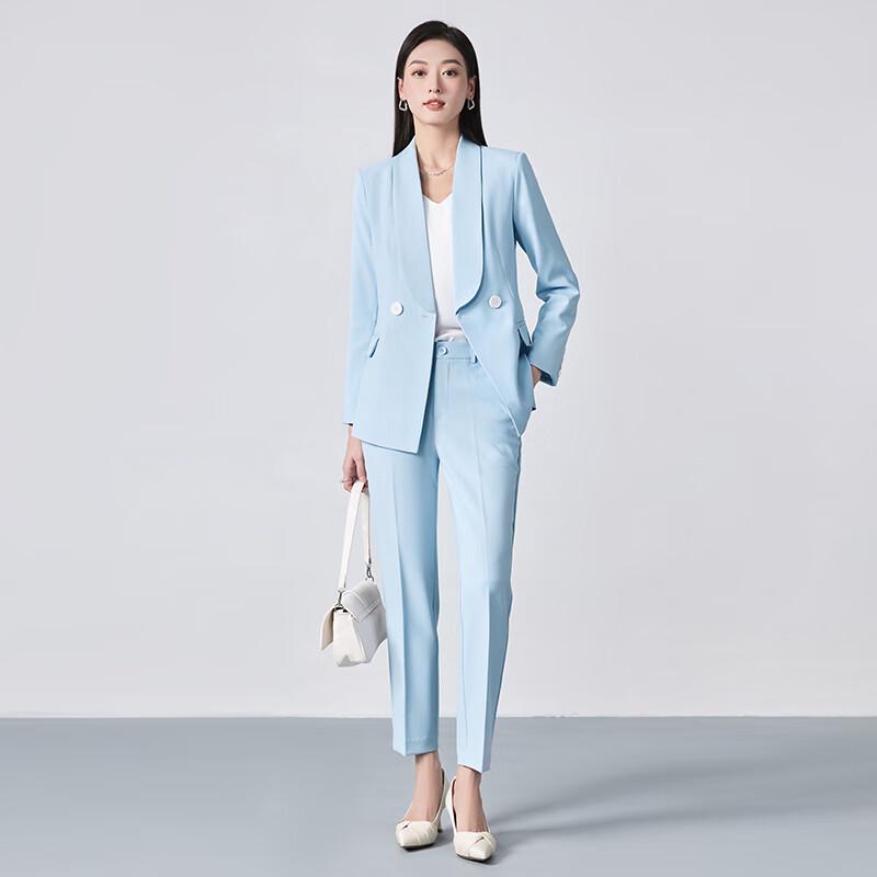 Women's Long-Sleeve Professional Suit Set