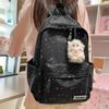 Schoolbag Star Schoolbag Female High Value Ins Girl Casual Versatile Travel Lightweight Backpack Junior High School Student Backpack