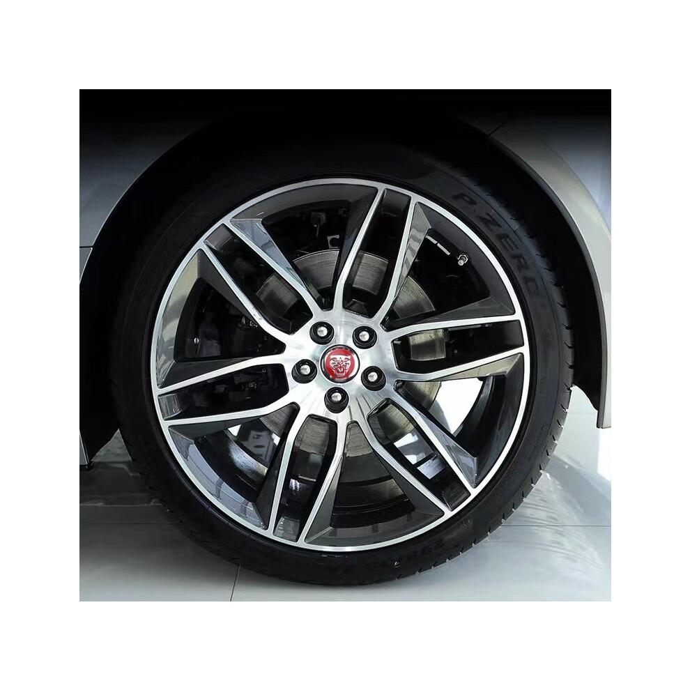 Jaguar Wheel Center Caps Emblem Badge Center Hub Cap Set 59mm