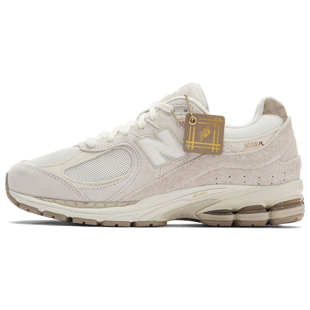New New Balance NB 2002 Wear Resistant Quick Dry Lightweight Height Increasing Warm Low Top Casual Shoes Unisex Ecru M2002RHX