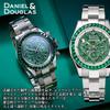 Daniel Douglas Automatic Analog Gold and Silver & Men's Watch, DD8812, (Green)