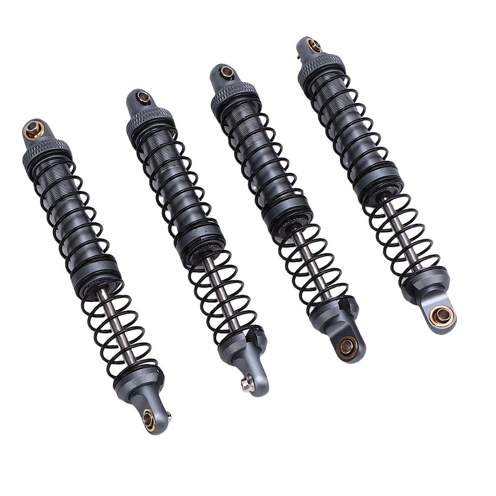 4pcs RC Car   Alloy 100mm Double Springs Shock Damper for 1Celsius10 RC Crawler Off Road Car