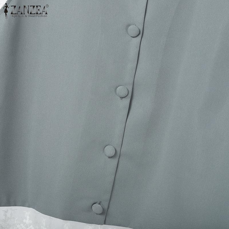 ZANZEA Women Summer Tank Tops and Long Skirts Casual Two Piece Suit Sets