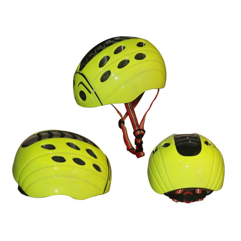 Casca de protecție integrată pentru copii, formă de animal, pentru biciclete, călărie, insecte, stil buburuză, bărbați și femei, copii