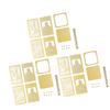 Pen Holder Gold Unique Design Chinese Tower Easy Assembly Surfaces Plating Metal Pen Holder for