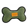 Bone Tweed Dog Squeak Toy