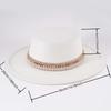 New carnival party festival handmade strapped cowboy hat top hat woolen jazz hat