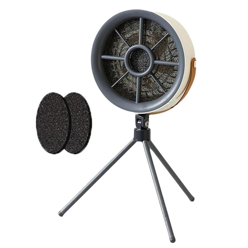 Portable Soot Purifying Fan Desktop Range Hood Plastic Texture for Soot and Cooking with Multi Layer Filtration System