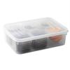 Transparent Refrigerator Storage Box Multifunctional Food Classification Shelf Fridge Organizer Rack Resuable Durable