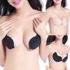 1Pair Women  Shape Reusable Strapless Invisible Breast Nipple Cover Pad