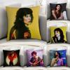 Singer C-Conan G-Gray Pillow Case Sofa Decorative Home Double-sided Print Plush Square Throw Pillow Covers Cushion Decor Cover