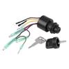 Anti-corrosion Key Switch For Boat Prolong Service Life Fitment Direct Replacement Ignition