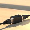 OULLX RJ45 Female to Female Port Network Ethernet LAN Splitter Connector Transfer Head RJ45 Adapter Coupler CAT5 CAT6 Socket