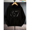 67 Meme Hoodie für Kinder Lustiger Digitaldruck Herbst-Sweatshirt Locker Bequem Oberteile Streetwear Mode Y2k Kinderkleidung