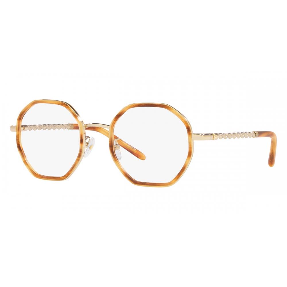 

Tory Burch Women s 51mm Opticals honey wood