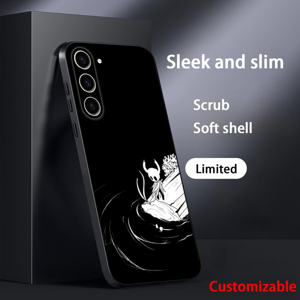 Super fashion Hollow Knights game Phone Case For Samsung Galaxy S26 S25 S24 S23 S22 S21 Plus Ultra Note20 Soft Black