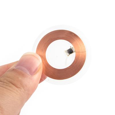 5 Stücke 125 Khz Id T5577 Beschreibbare Wiederbeschreibbare Kupferspule Münzkarte Schlüsselanhänger Rfid