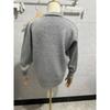 Women S V Neck Solid Color Loose Knit Cardigan Sweater Coat